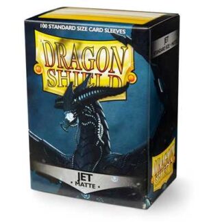 Dragon Shield Standard Sleeves - Matte Jet (100 Sleeves)