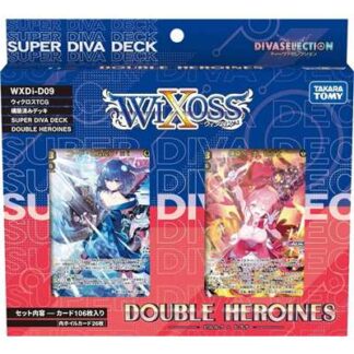Wixoss TCG Diva Debut Deck Super Diva Deck Double Heroines -Piruruku & Hirana- [WXDi-D09]