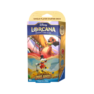 Disney Lorcana TCG Into the Inklands Starter Deck Moana & Scrooge McDuck