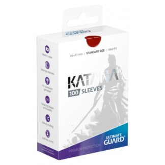 Ultimate Guard - Katana Sleeves Standard Red